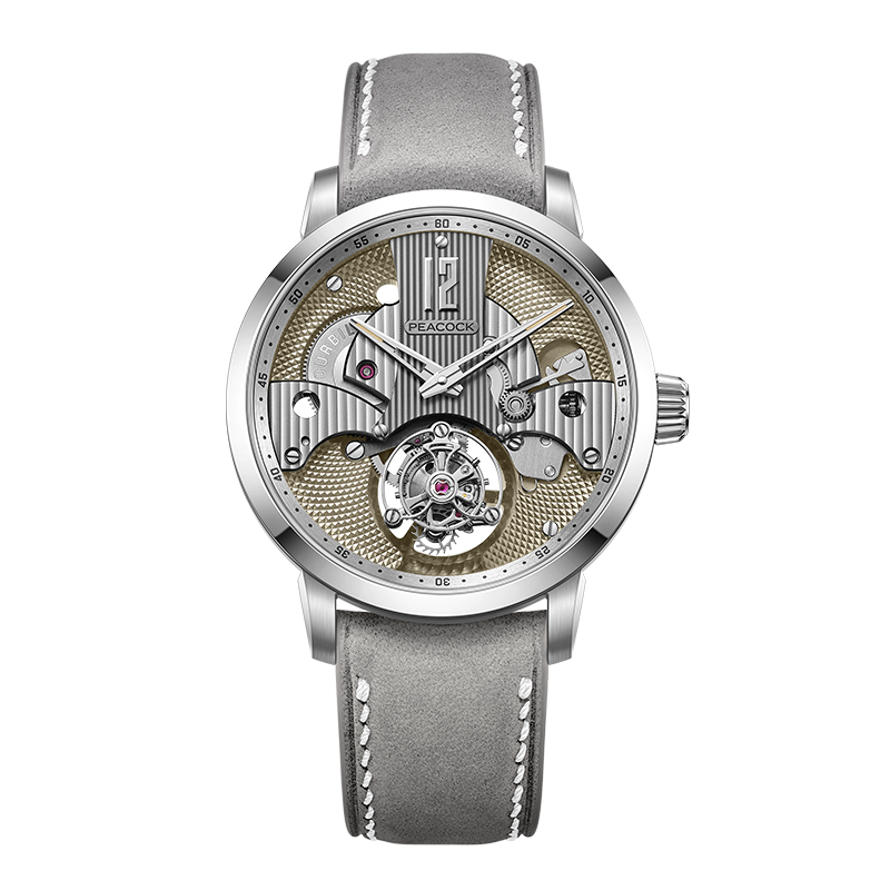 Peacock Witness Hand-Made Guilloché Tourbillon Watch - Reimagined Edition