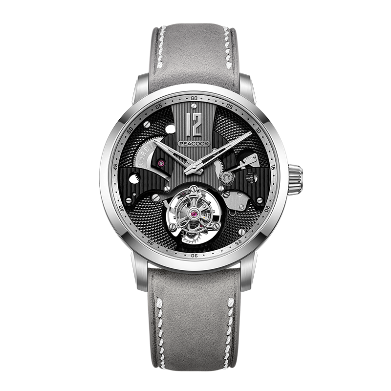 Peacock Witness Hand-Made Guilloché Tourbillon Watch - Reimagined Edition