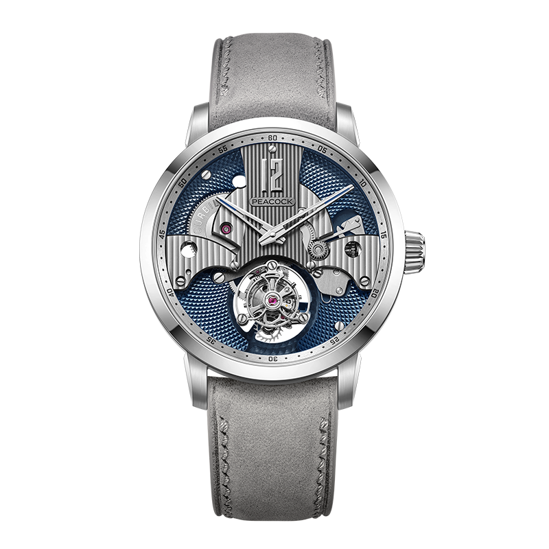 Peacock Witness Hand-Made Guilloché Tourbillon Watch - Reimagined Edition