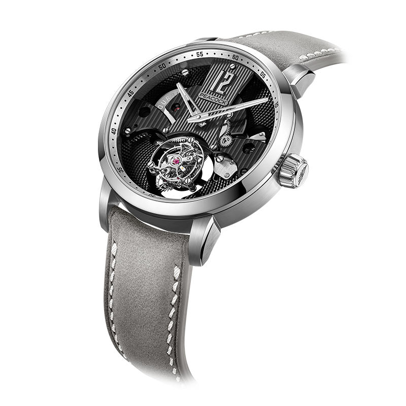 Peacock Witness Hand-Made Guilloché Tourbillon Watch - Reimagined Edition