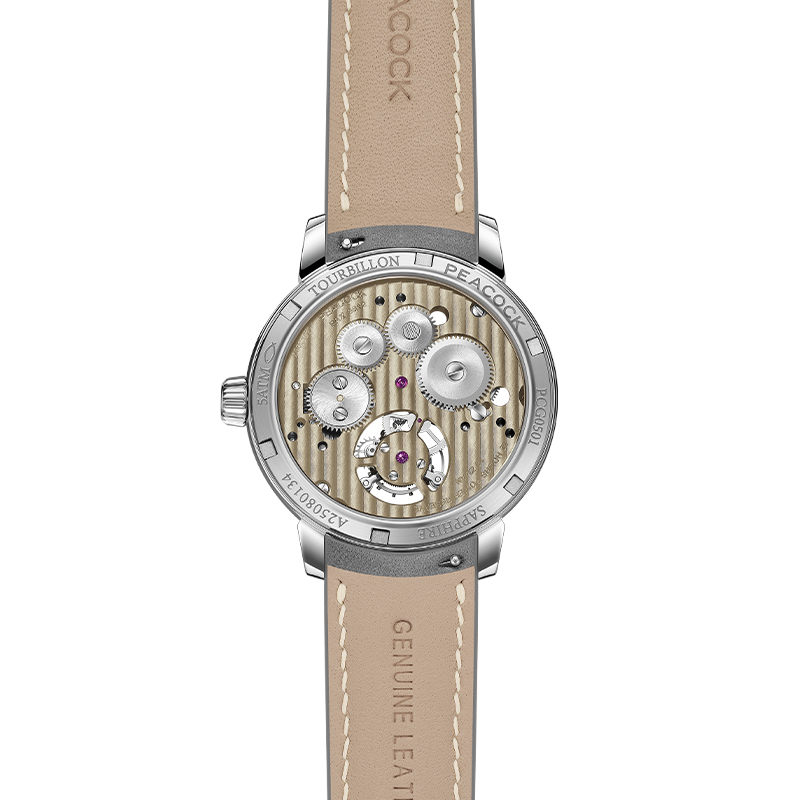 Peacock Witness Hand-Made Guilloché Tourbillon Watch - Reimagined Edition