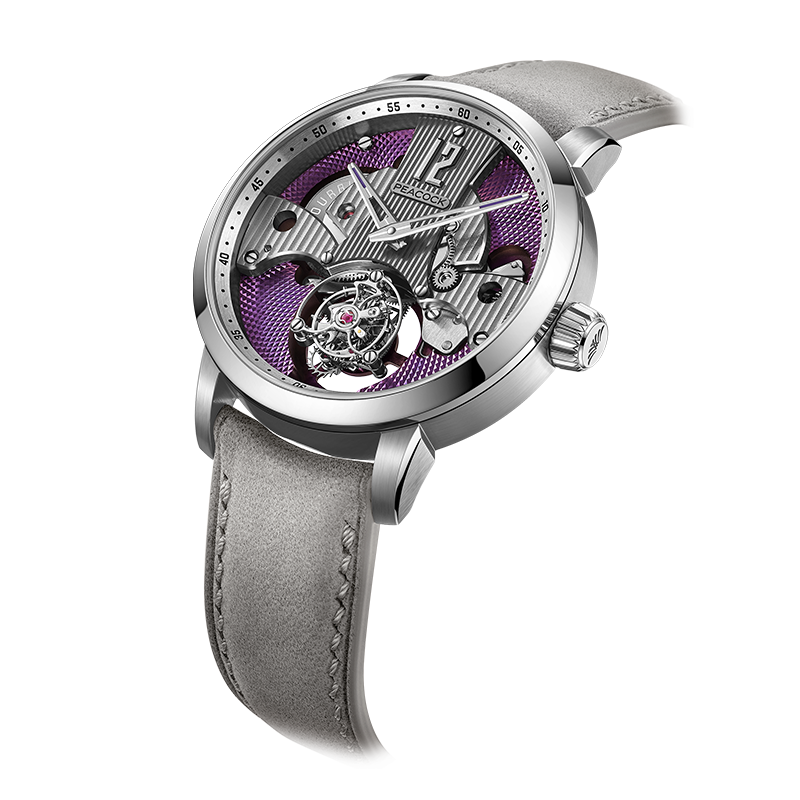 Peacock Witness Hand-Made Guilloché Tourbillon Watch - Reimagined Edition
