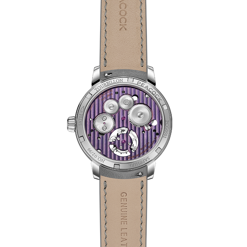 Peacock Witness Hand-Made Guilloché Tourbillon Watch - Reimagined Edition