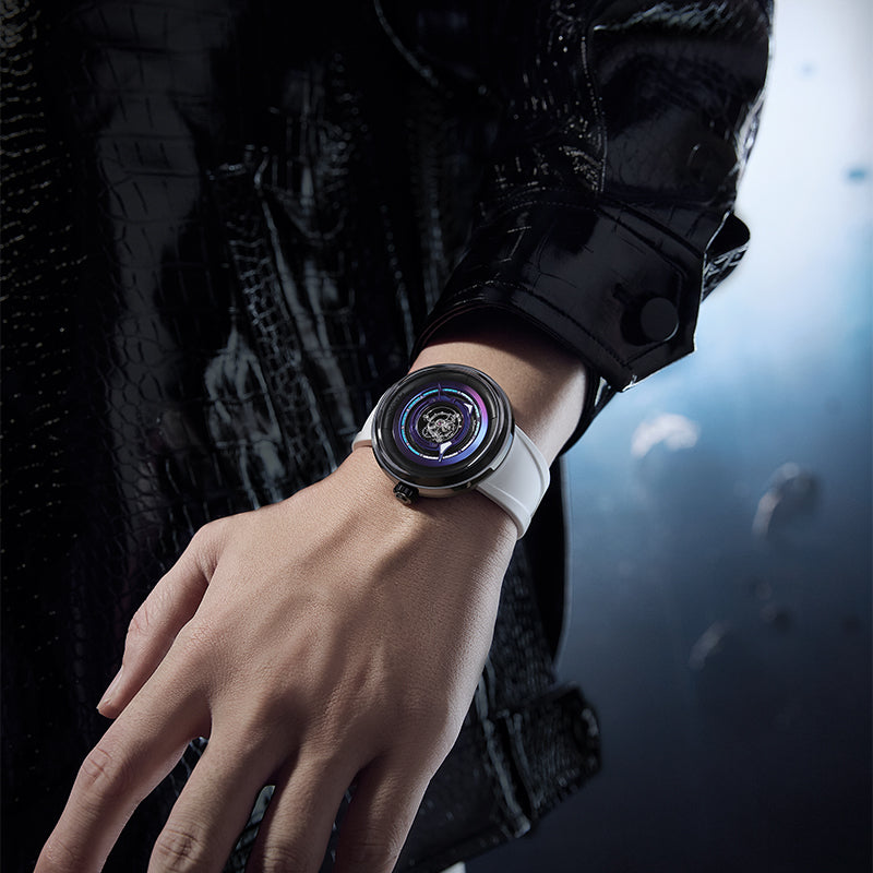 Peacock Black Hole Zentral-Tourbillon-Uhr