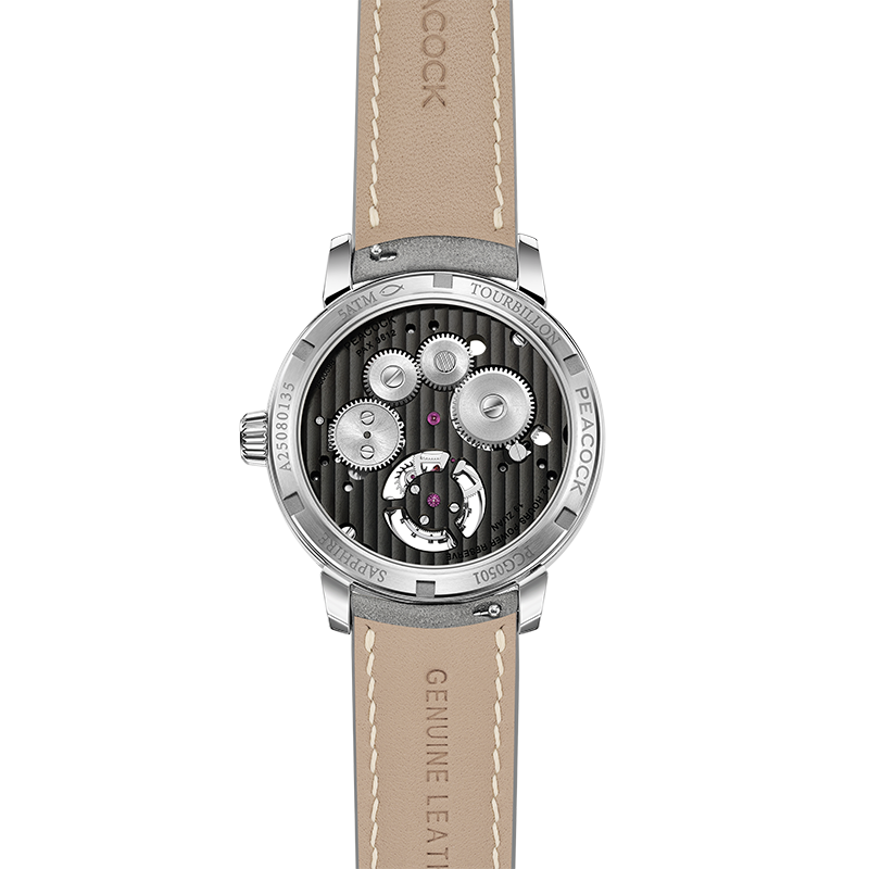 Peacock Witness Hand-Made Guilloché Tourbillon Watch - Reimagined Edition