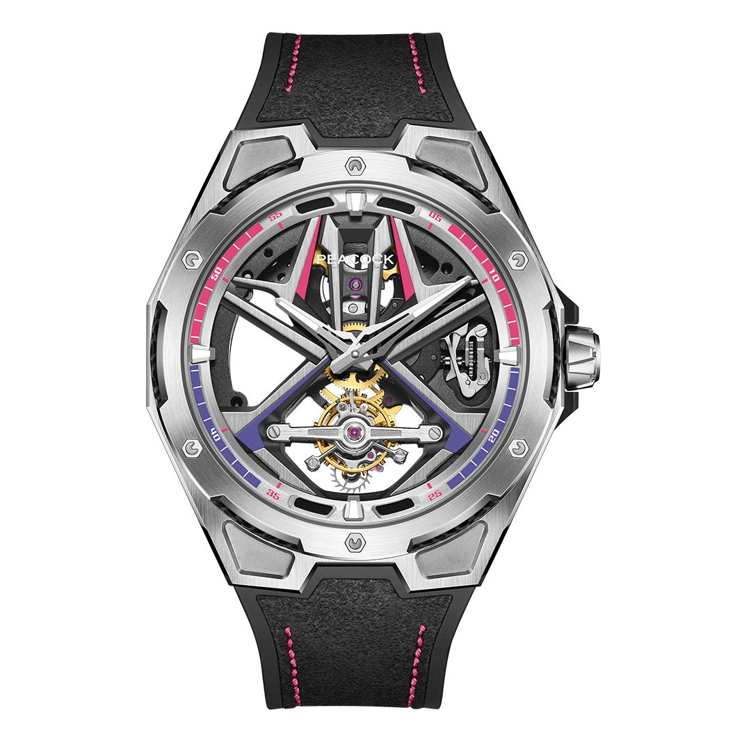 Peacock Top Racing Tourbillon Watch1
