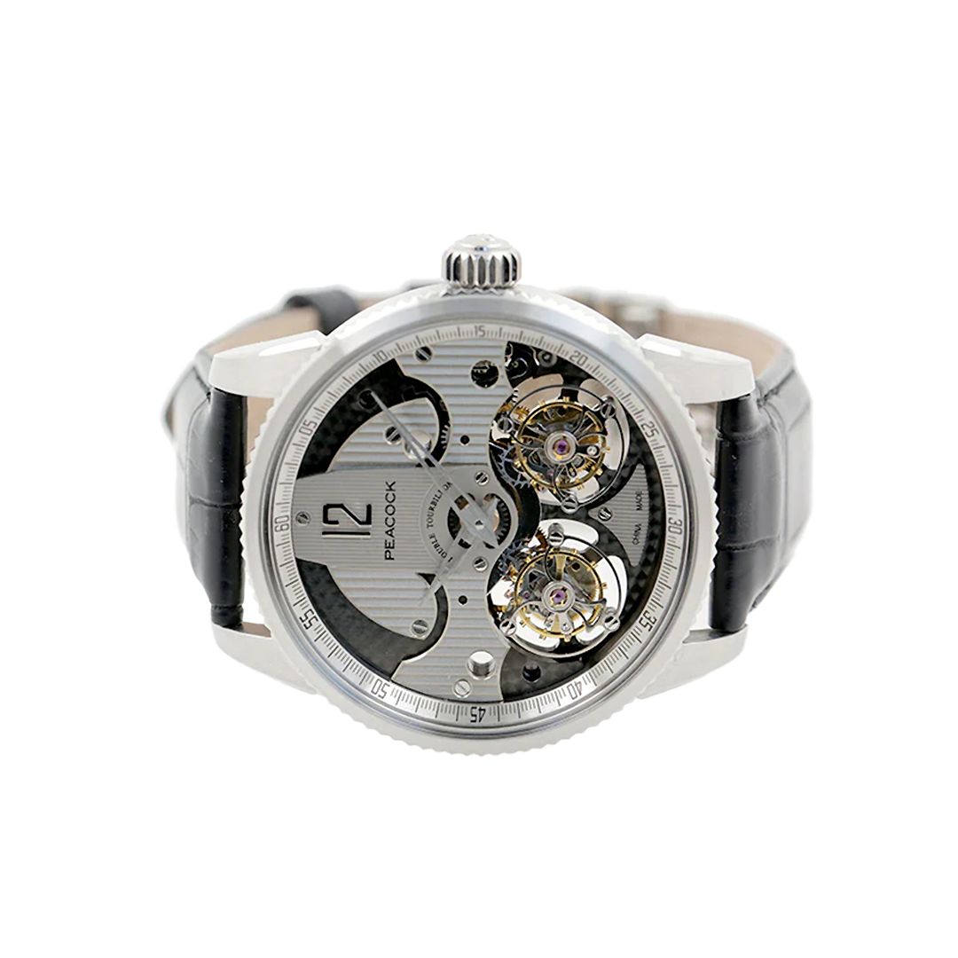 Peacock Dual Tourbillon King Returns Watch
