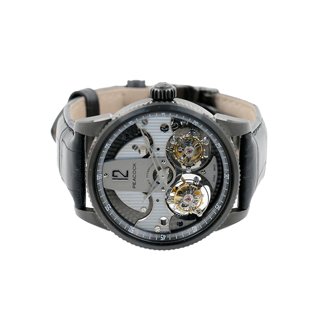 Peacock Dual Tourbillon King Returns Watch