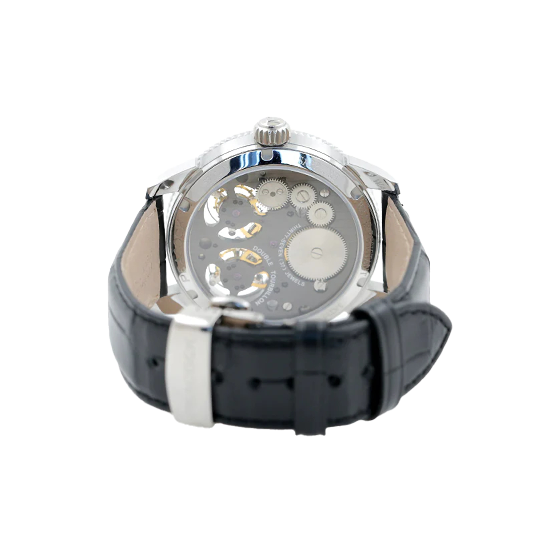 Peacock King Returns Dual Tourbillon Watch case back