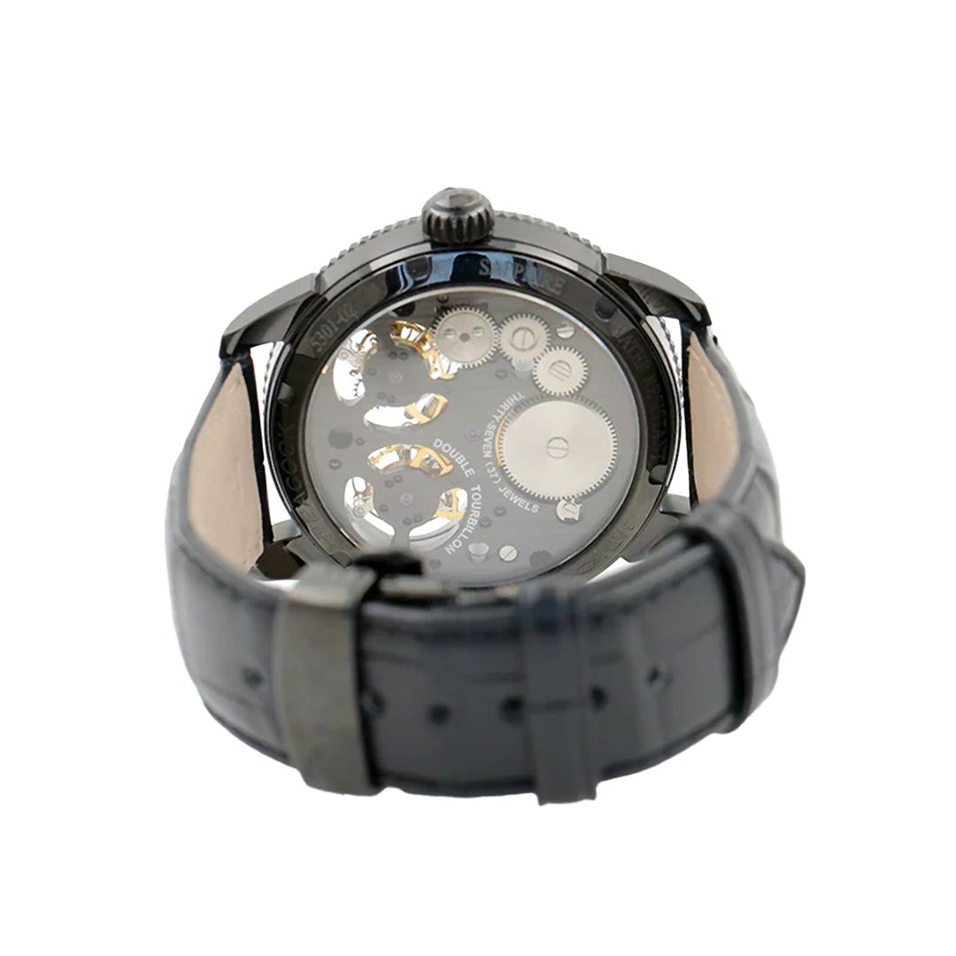 Peacock King Returns Dual Tourbillon Watch Case Back