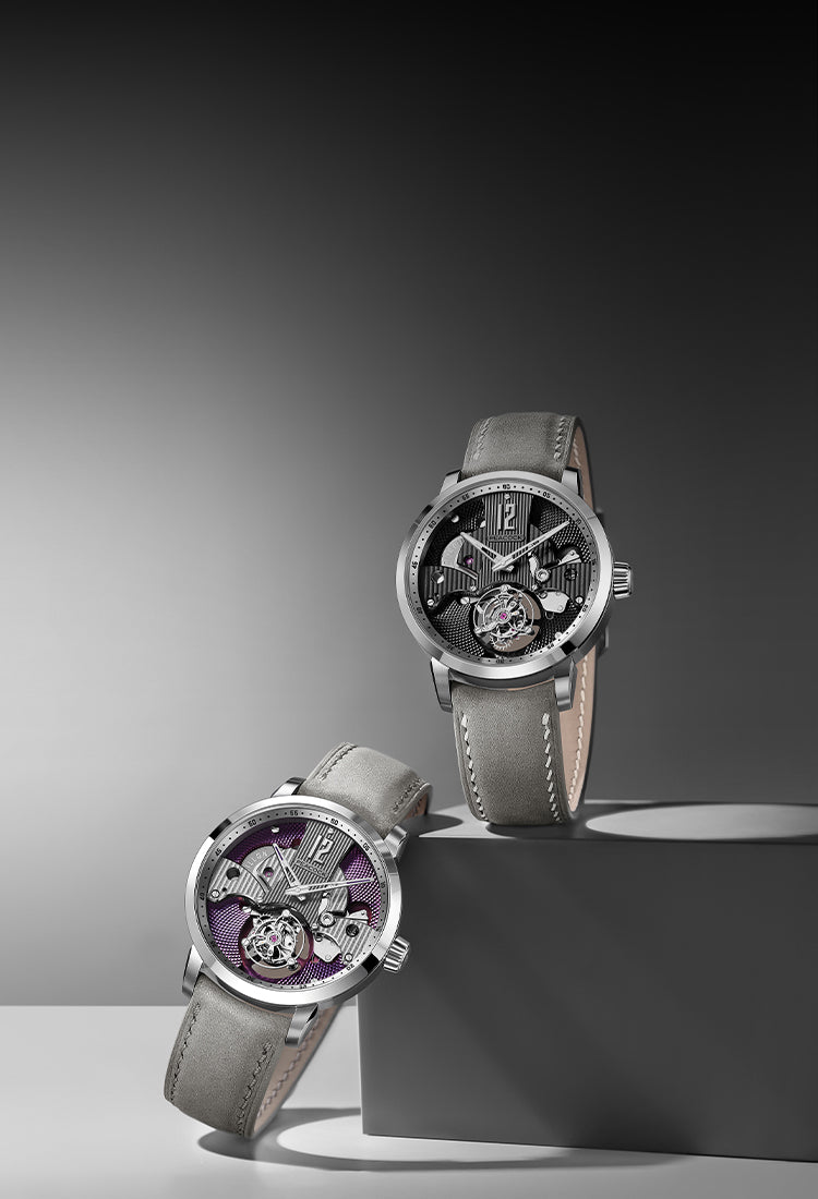 Peacock Witness Hand-Made Guilloché Tourbillon Watch - Reimagined Edition