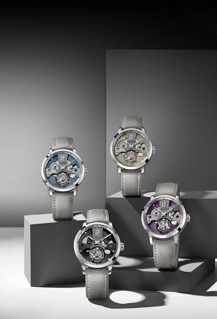 Peacock Witness Hand-Made Guilloché Tourbillon Watch - Reimagined Edition