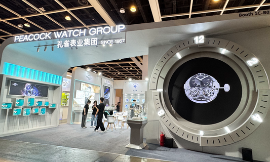 Peacock Watches Shines at the 2025 Hong Kong Watch & Clock Fair