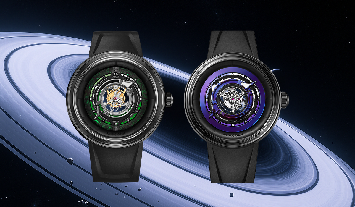 全新孔雀黑洞中央陀飛輪：收藏家夢寐以求的傑作– Peacock Watches