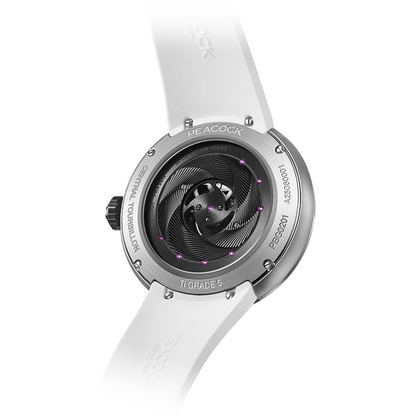 Peacock Black Hole Zentral-Tourbillon-Uhr