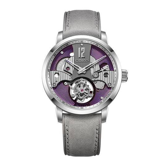 Peacock Witness Hand-Made Guilloché Tourbillon Watch - Reimagined Edition