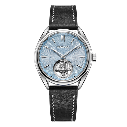 Peacock Divine Craft Hand-Made Micro-Engraved Ultra-Thin Tourbillon Watch