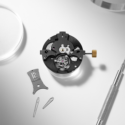 Peacock Witness Hand-Made Guilloché Tourbillon Watch - Reimagined Edition