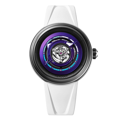 Peacock Black Hole Zentral-Tourbillon-Uhr