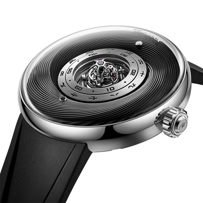 Peacock Black Hole Central Tourbillon Watch– Event Horizon Edition