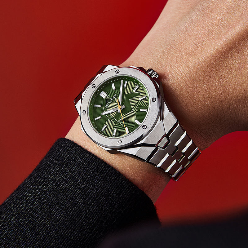 peacock様 Peacock Plumage Gaze Hand-Made Guilloché Watch - Year of the Horse