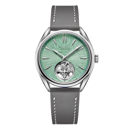 Peacock Divine Craft Hand-Made Micro-Engraved Ultra-Thin Tourbillon Watch
