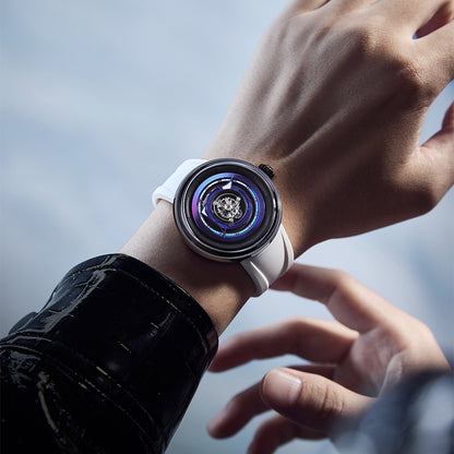 Peacock Black Hole Zentral-Tourbillon-Uhr