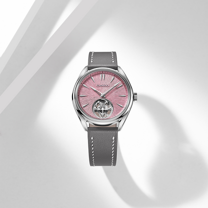 Peacock Divine Craft Hand-Made Micro-Engraved Ultra-Thin Tourbillon Watch