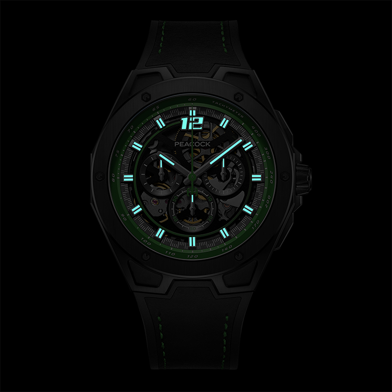 PEACOCK Ultra Speed Chronograph Watch