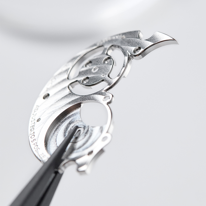 Peacock Divine Craft Hand-Made Micro-Engraved Ultra-Thin Tourbillon Watch