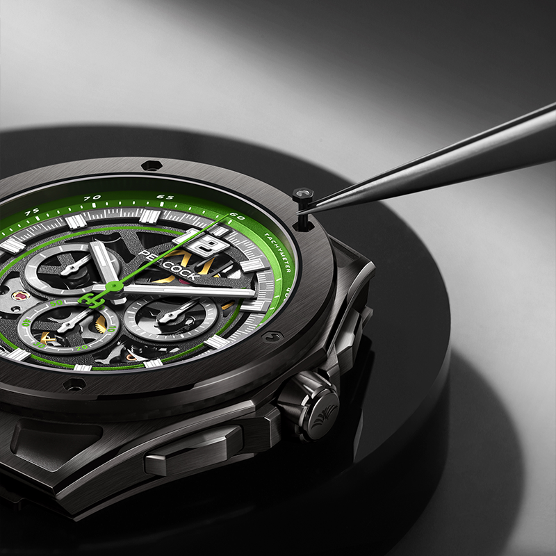 PEACOCK Ultra Speed Chronograph Watch