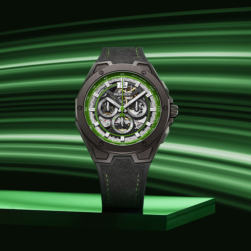 PEACOCK Ultra Speed Chronograph Watch