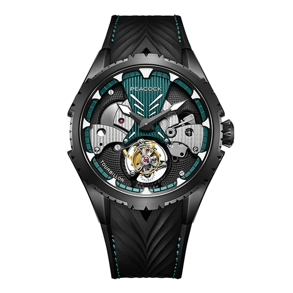 peacock様 Peacock Plumage Gaze Hand-Made Guilloché Watch - Year of the Horse