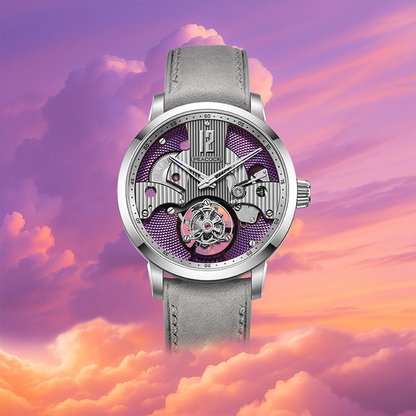 Peacock Witness Hand-Made Guilloché Tourbillon Watch - Reimagined Edition