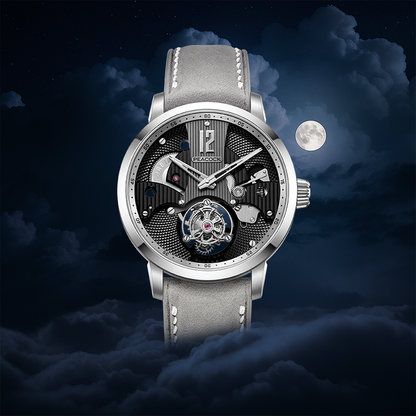 Peacock Witness Hand-Made Guilloché Tourbillon Watch - Reimagined Edition