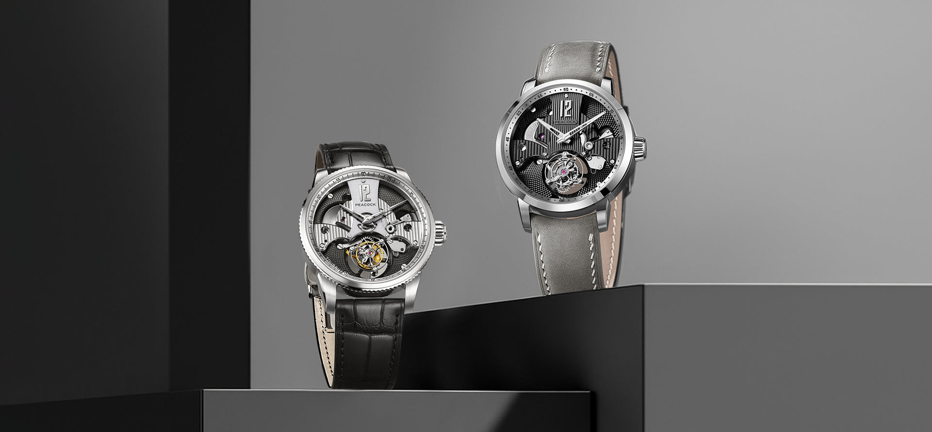 Peacock Witness Hand-Made Guilloché Tourbillon Watch - Reimagined Edition