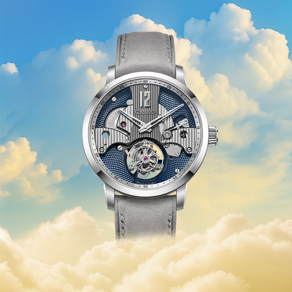 Peacock Witness Hand-Made Guilloché Tourbillon Watch - Reimagined Edition