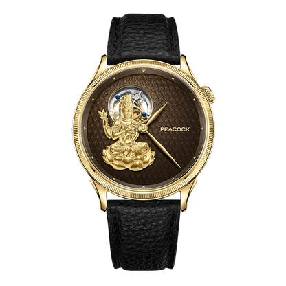 Peacock Peak Maja-chenmo Tourbillon 18K Gold Watch