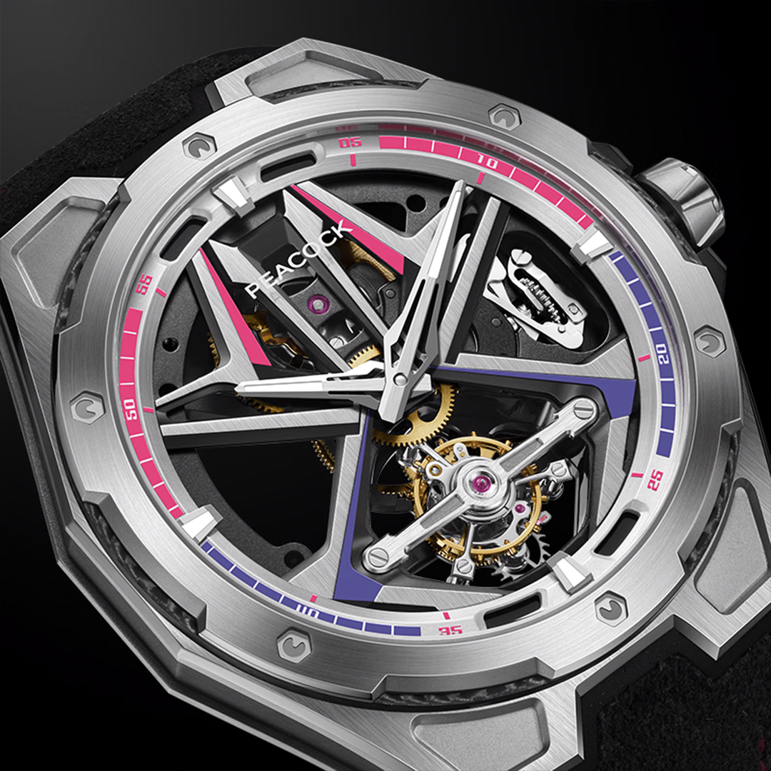 Peacock-Peacock Top Racing Tourbillon Watch