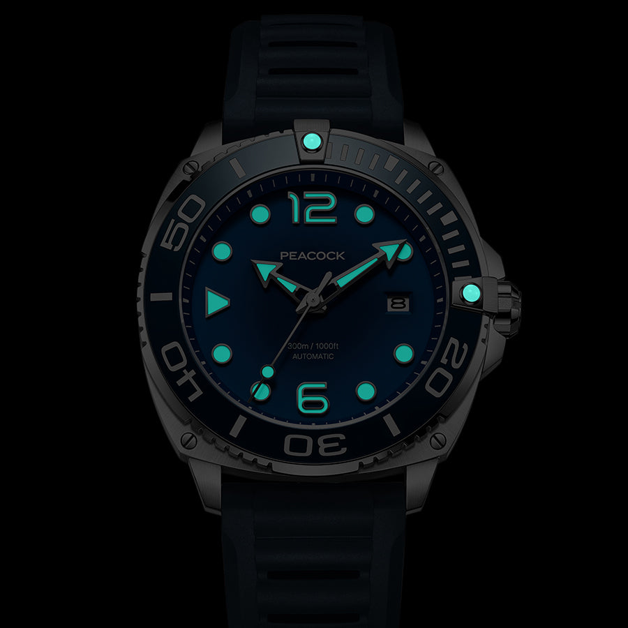PEACOCK Just Dive Automatic Waterproof Watch