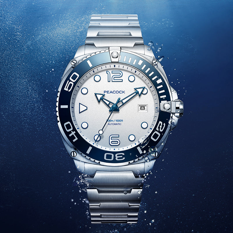 PEACOCK Just Dive Automatic Waterproof Watch