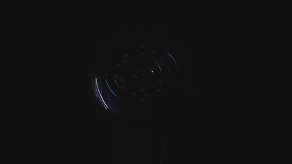 Peacock Black Hole · III Curved Guilloché Central Tourbillon Watch