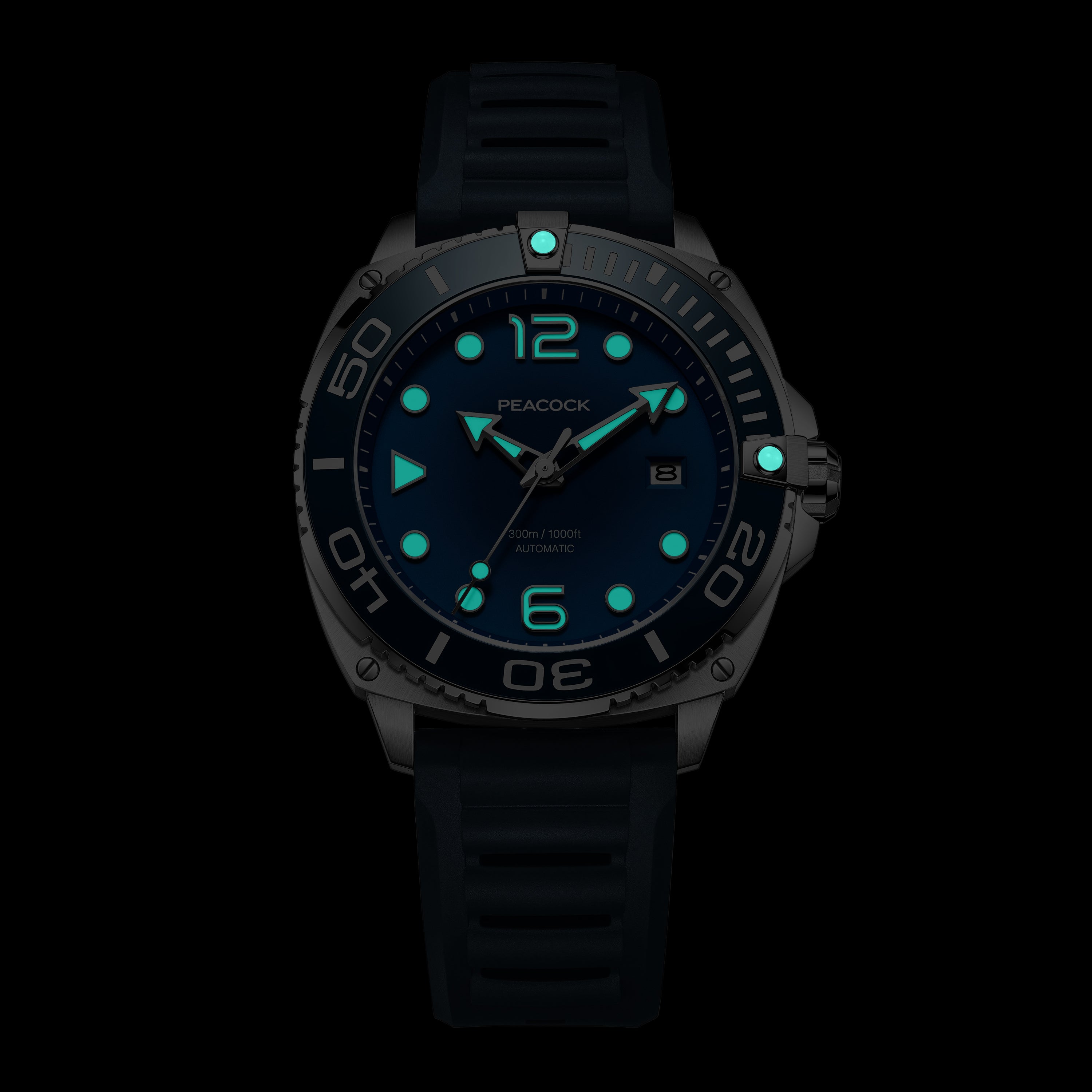 PEACOCK Just Dive Automatic Waterproof Watch