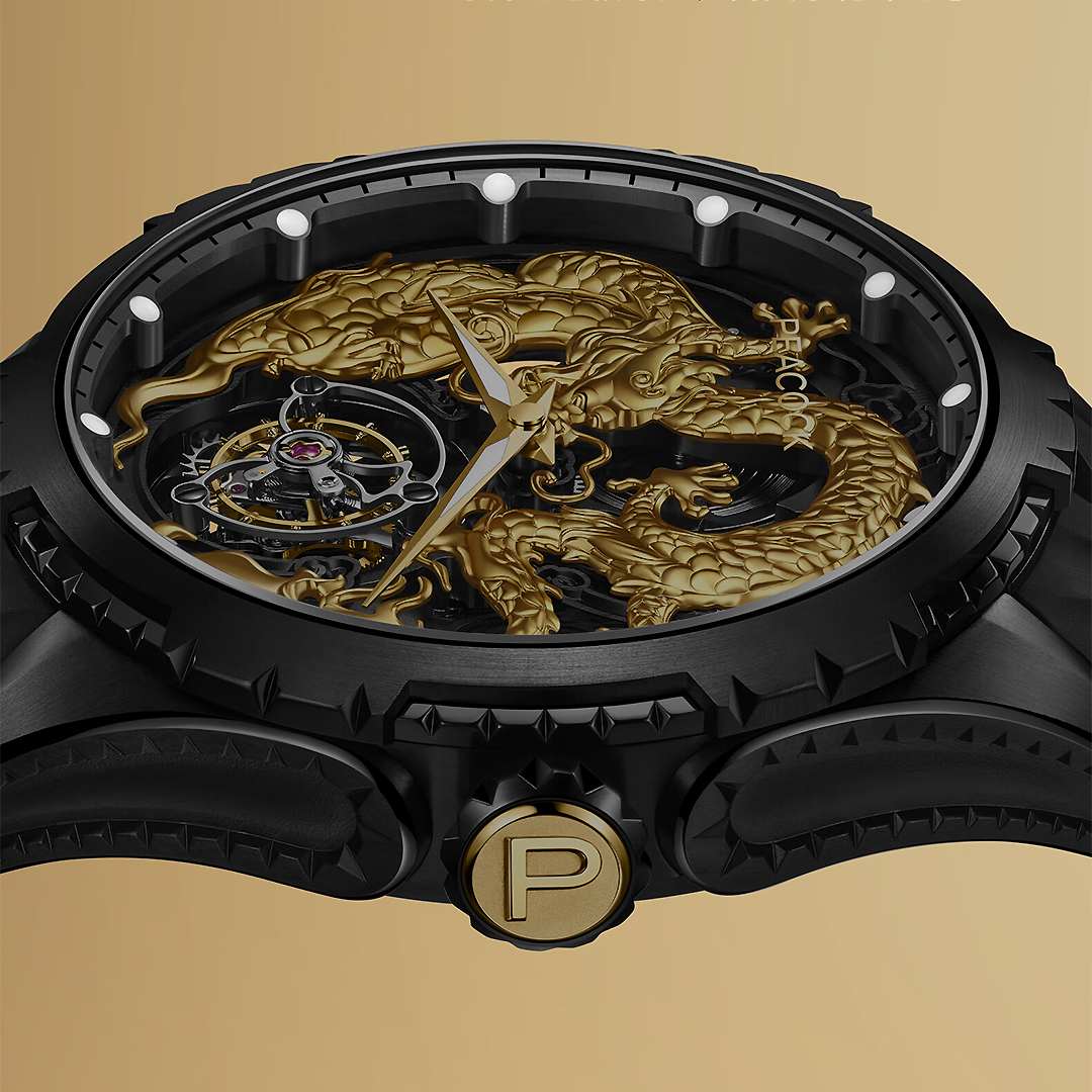 Dragon watch gold price best sale